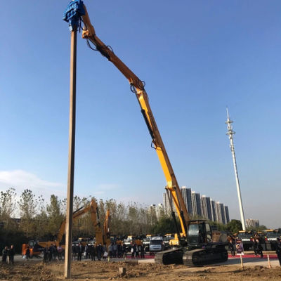 High-Performance Sheet Pile Hammer | Powerful Vibration & Universal Excavator Compatibility