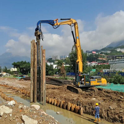 XCMG-Compatible Vibro Hammer Pile Driver – 3200rpm Vibration & High-Speed Piling