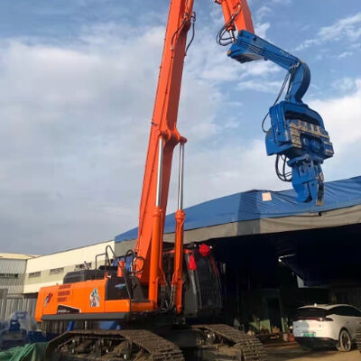 18M Deep Foundation Pile Driver - 3300rpm Vibration & 1-Set MOQ Support