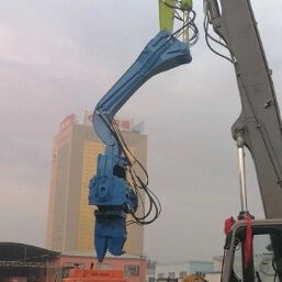 Compact Structure Confined Spaces Pile Driver Featuring Integrated Control Valve Assembly