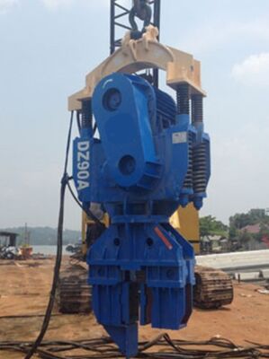 Electric Zero Emission Pile Driver – Hot Sale Low Noise Operation & Factory Adjustable Impact Frequency Control