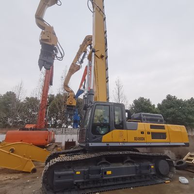 Hydraulic Pile Driver for 8m Depth | 2500rpm High-Speed & Excavator-Mounted Design
