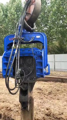 FV-500 درایور شمع چهار گریز از مرکز | نیروی 759 کیلونیوتن | بیل مکانیکی 48-52 تن