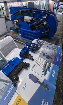 12 Meter Side Grip Vibro Hammer For 23-27 Ton Excavator