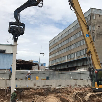 2800rpm High-Frequency Hydraulic Pile Driver - Multi-Pile Compatibility & High Power