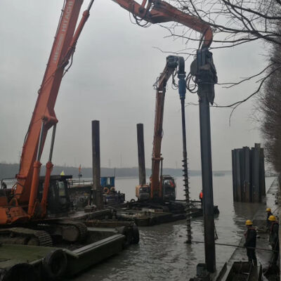 3200rpm High-Frequency Hydraulic Pile Driver – Offshore Use & Vibro Hammer Tech