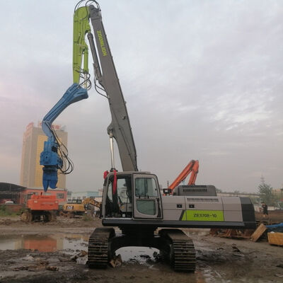 CE Certified Hydraulic Vibro Hammer – 12m Depth & Excavator-Mounted for Sheet Pile