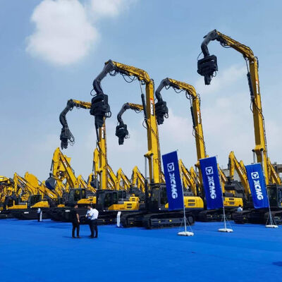 Precise Electric Vibro Hammer - 21m Sheet Pile Driving Equipment