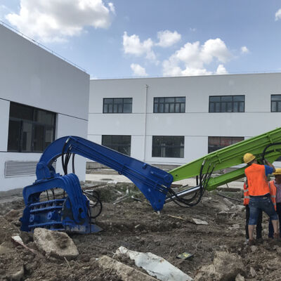 Eco-Friendly 3.15T Pile Driver: Excavator-Mounted for Sustainable & Low-Noise Construction