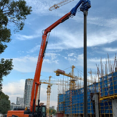 Compact Design Pile Driver: 12M Hydraulic Sheet Pile Hammer with High-Speed Performance