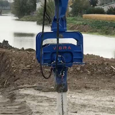 High-Speed Micro Pile Driver - No Pollution & Superior Construction Efficiency