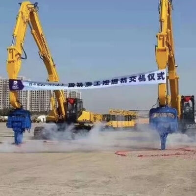 Medium Weight Pile Driver - Compact Structure & 1900kg Hammer Weight for Efficient Piling