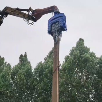 چهار شمع گردان با نیروی محرکه فوق العاده - ایده آل برای پروژه های شمع بندی 48 تا 52 تن