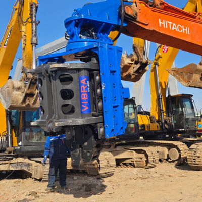 Restricted Authorization Side Mounted Pile Driver Piling Machine Designed for Tough Construction Projects and Long Lasting