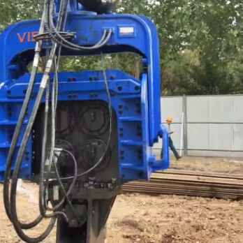 درایور شمع همه کاره بیل مکانیکی: حداکثر عمق 24 متر و سازگاری جهانی