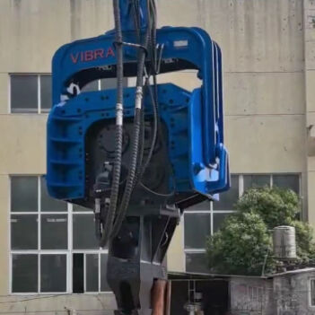 شمع‌کوب گشتاور بالا برای بیل مکانیکی 65-75 تنی: طراحی چهار خروج از مرکز