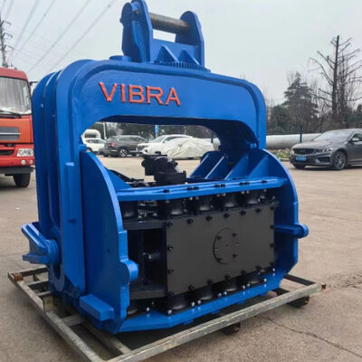 حداکثر قدرت 1500 کیلونیوتن راننده شمع بر روی شاسی چهار چرخ برقی یکپارچه