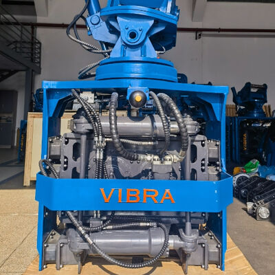 Side Grip Pile Driver SV-400 | چکش هیدرولیک 656KN برای فضاهای تنگ