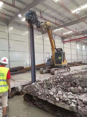 Pile Driver - Stable Operation & Mini Excavator Compatible