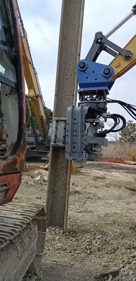 Universal Side Grip Pile Hammer: Easy Installation on 20T Excavators with Quick Connection